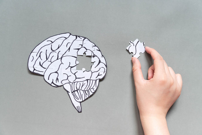 person picking brain