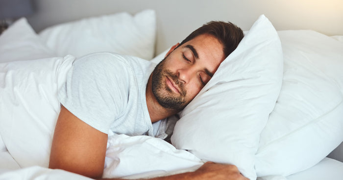 sleeping man