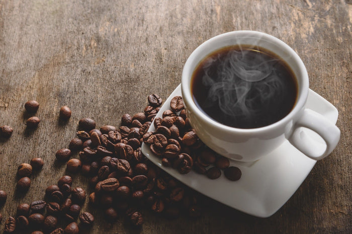 coffee and coffee beans